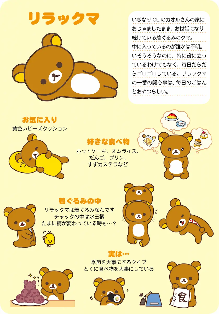 リラックマの紹介画像