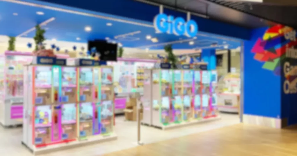 クレーンゲームのお店の画像